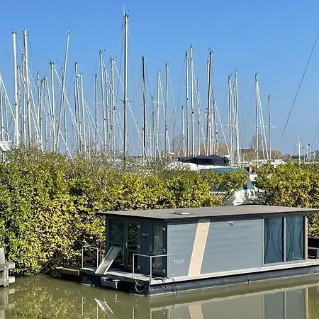 Botel Winter At Our Comfi Houseboat 