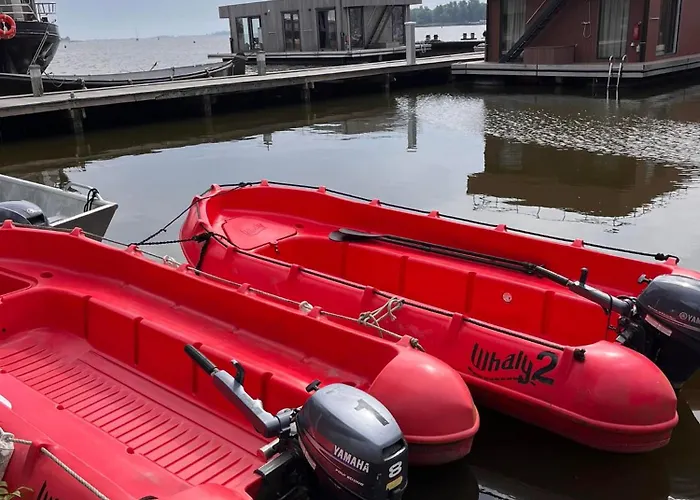 Båthotell Heerlijke Houseboat 